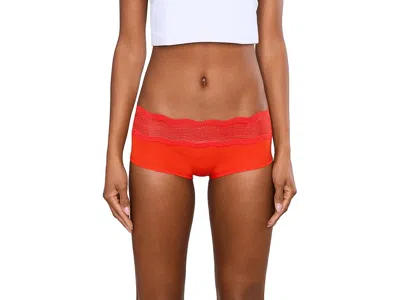 Cosabella Dolce Boyshort Women's Underwear Fiamma: Lg In Red