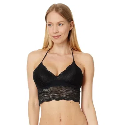 Cosabella Dolce Bralette Bra Women's Black Adjustable Strap Halter Neck Gbo878