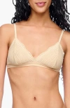 Cosabella Dolce Triangle Soft Bralette Dolce1301 In Neutral