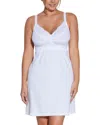 Cosabella Dolce Curvy Babydoll Chemise In White