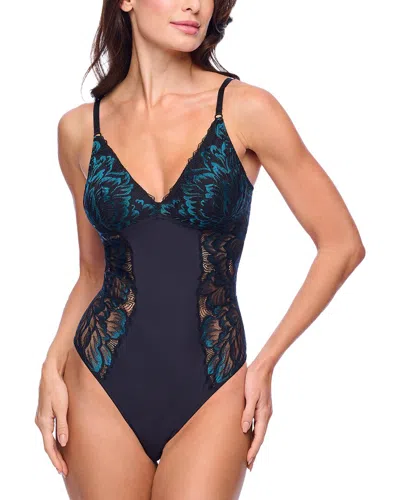 Cosabella Encantata Shaper Teddy In Black