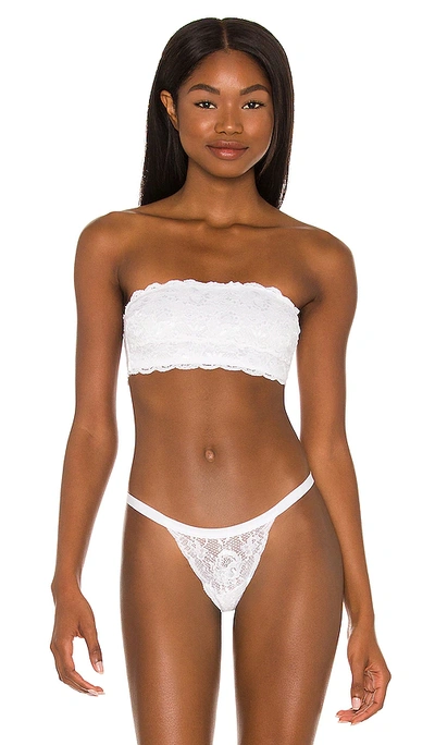 Cosabella Flirtie Bandeau Bra In White