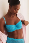 Cosabella Forte Convertible Strapless Bra In Blue