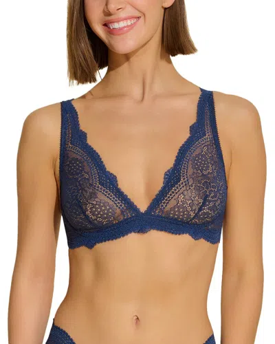 Cosabella Forte Longline Bralette In Blue