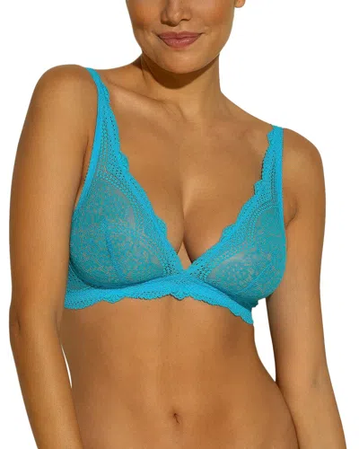 Cosabella Forte Longline Bralette In Blue