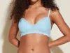 Cosabella Forte Travel Padded Bralette In Aqua