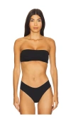 Cosabella Free Cut Bandeau Bra In Black