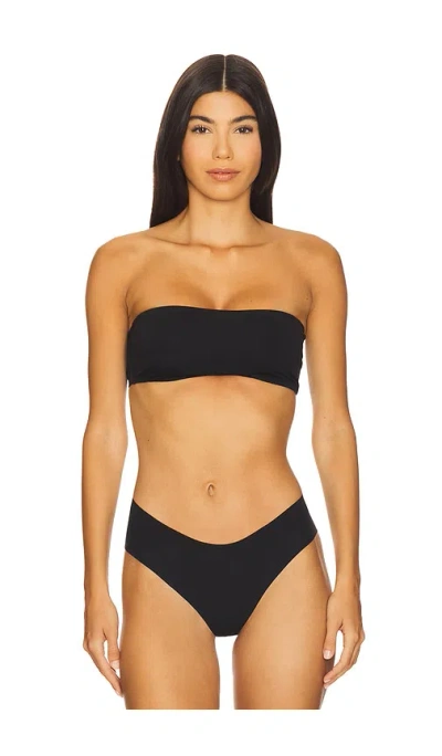 Cosabella Free Cut Bandeau Bra In Black