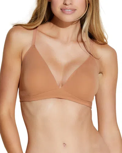 Cosabella Free Cut Microfiber Tall Bralette In Beige