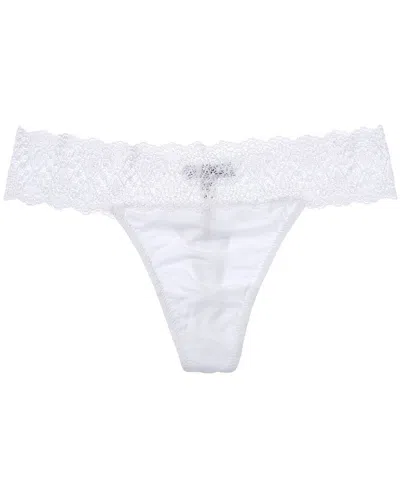 Cosabella Giulia Modal Lowrider Thong In White