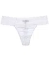 Cosabella Giulia Modal Lowrider Thong In White
