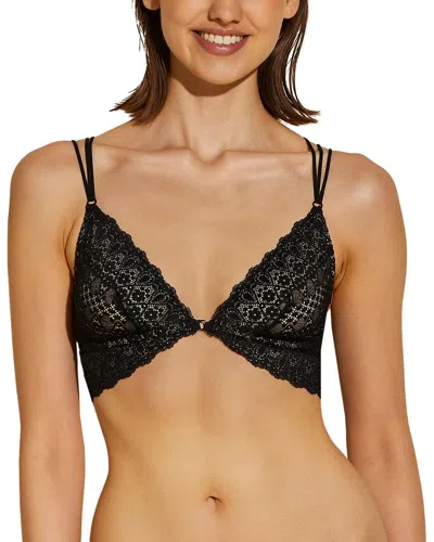 Cosabella Giulia Strappy Lace Bralette In Black