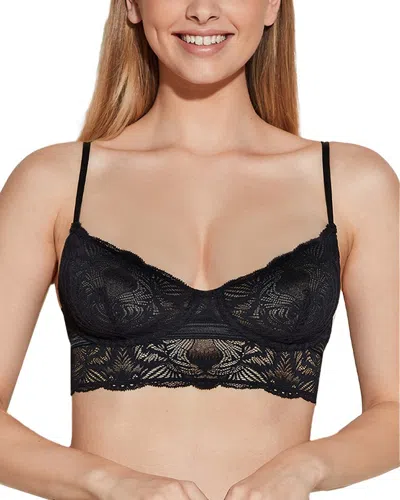 Cosabella Khana Longline Underwire Bra In Black