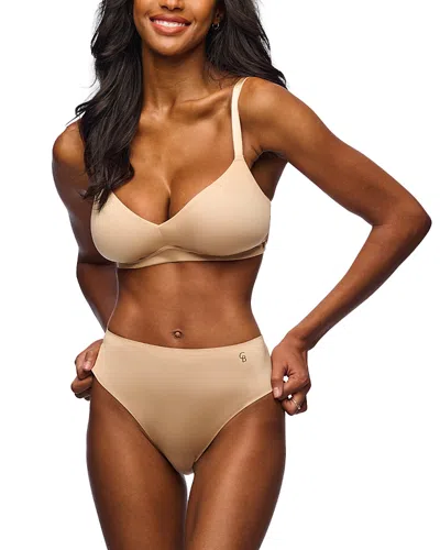 Cosabella Lisciante Curvy Bralette In Neutral