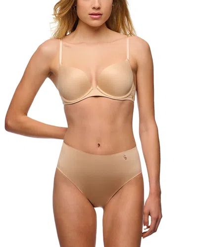 Cosabella Lisciante High Waist Brief In Neutral