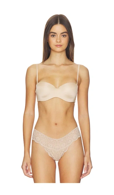 Cosabella Lisciante Strapless Bra In Sabbia