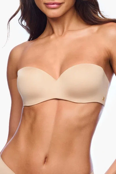 Cosabella Lisciante Strapless Bra In Neutral