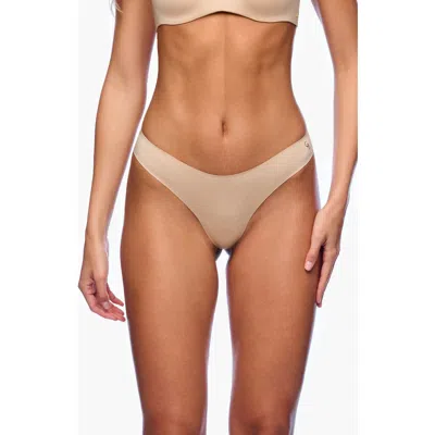 Cosabella Lisciante Thong In Brown