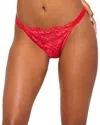 Cosabella Magnolia G-string In Red