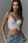 Cosabella Magnolia Longline Underwire Bra In Silver