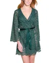 Cosabella Magnolia Robe In Green