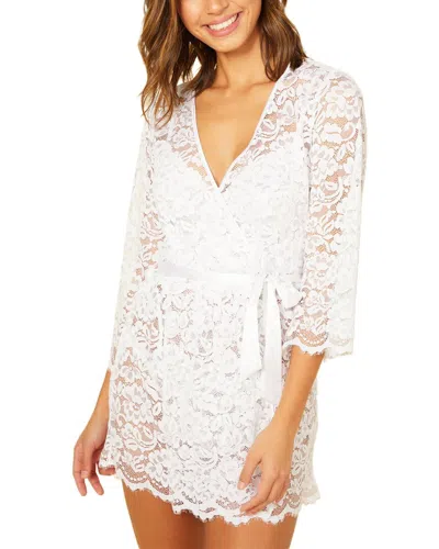 Cosabella Magnolia Robe In White