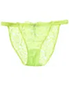 Cosabella Magnolia String Bikini In Green