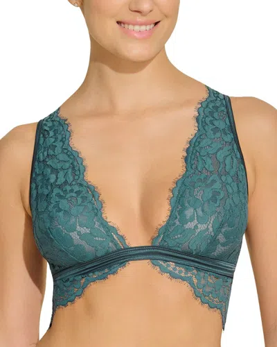 Cosabella Magnolia Tall Tri Bralette In Animal Print