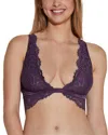 Cosabella Magnolia Tall Triangle Bralette In Purple