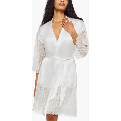 Cosabella Misteriosa Robe In Moon Ivory In White