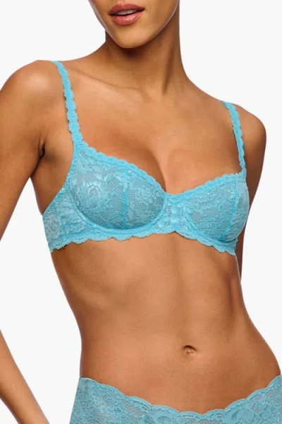 Cosabella Never Say Never Balconette Bra In Blue