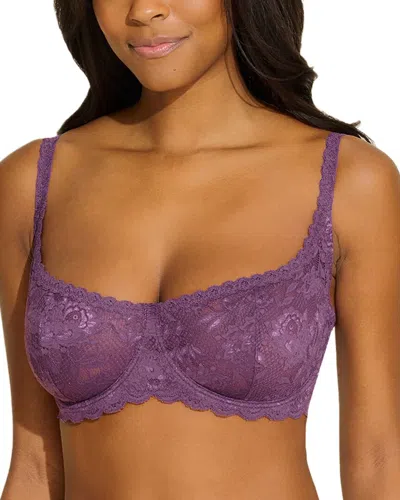 Cosabella Never Say Never Balconette Bra In Purple