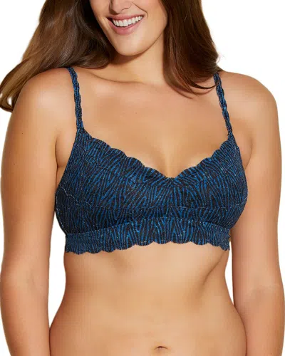 Cosabella Never Say Never Beauty Printed Sweetie Bralette In Multi