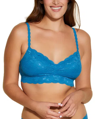 Cosabella Never Say Never Beauty Sweetie Bralette In Blue