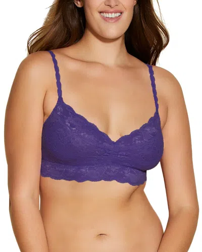 Cosabella Never Say Never Beauty Sweetie Bralette In Blue