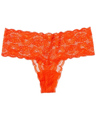 Cosabella Never Say Never Comfie Cutie Thong In Orange