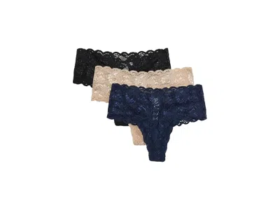 Cosabella Never Say Never Comfie Cutie Thong 3-pack In Multi