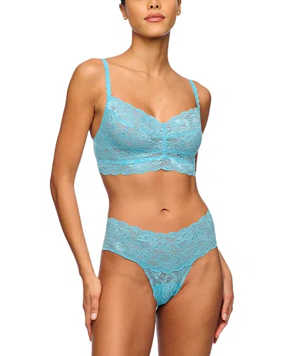 Cosabella Never Say Never Comfie Thong In Blue