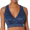 Cosabella Never Say Never Curvy Racerback Bralette In Blue