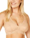Cosabella Never Say Never Curvy Racerback Bralette In White