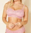 COSABELLA NEVER SAY NEVER CURVY SWEETIE BRALETTE IN PINK LILY