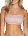 Cosabella Never Say Never Flirtie Lace Bandeau Bra In Mandorla