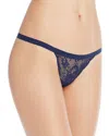 Cosabella Never Say Never G-string In Navy Blue
