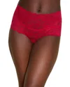 Cosabella Never Say Never High Rise Bikini In Red