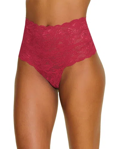 Cosabella Never Say Never High Rise Thong In Transparent
