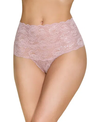 Cosabella Never Say Never High Rise Thong In Mandorla
