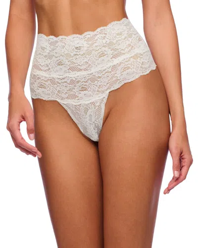 Cosabella Never Say Never High Rise Thong In White