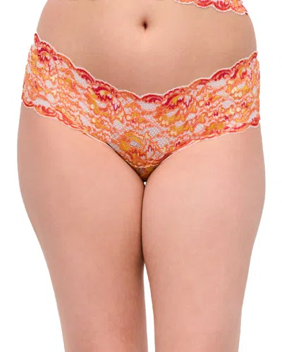 Cosabella Never Say Never Ombre Comfie Thong In Orange