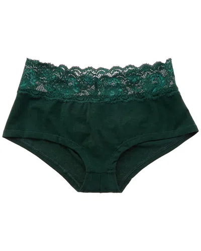 Cosabella Never Say Never Peachie Hotpant In Black