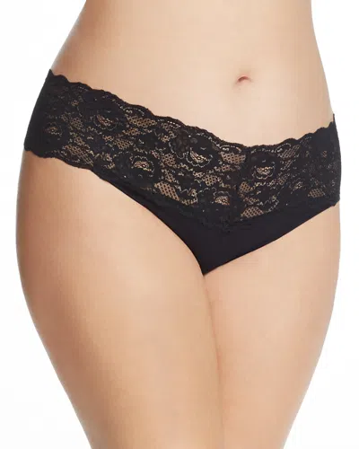 Cosabella Never Say Never India Stretch-lace Briefs In Black